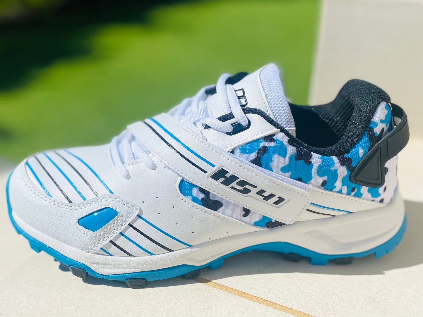 HS 41 Cricket Shoes Blue