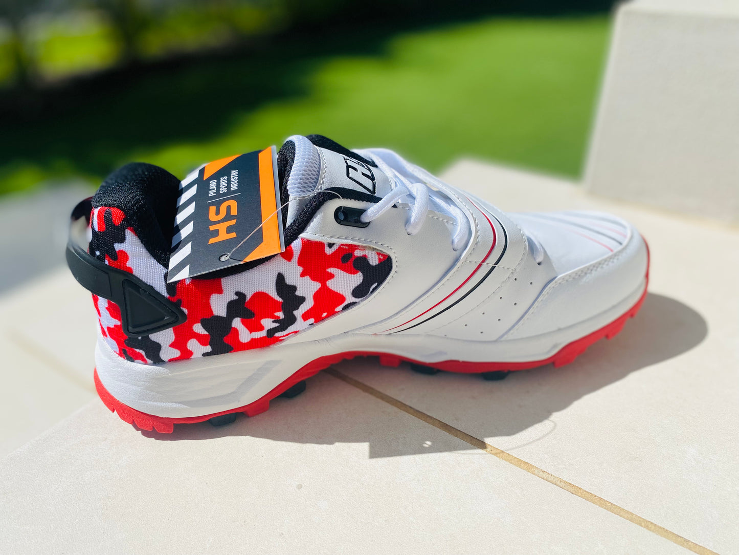 HS 41 Cricket Shoes Red
