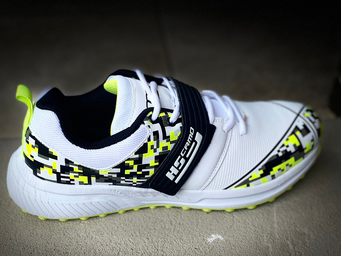 Camo Cricket Shoes Green