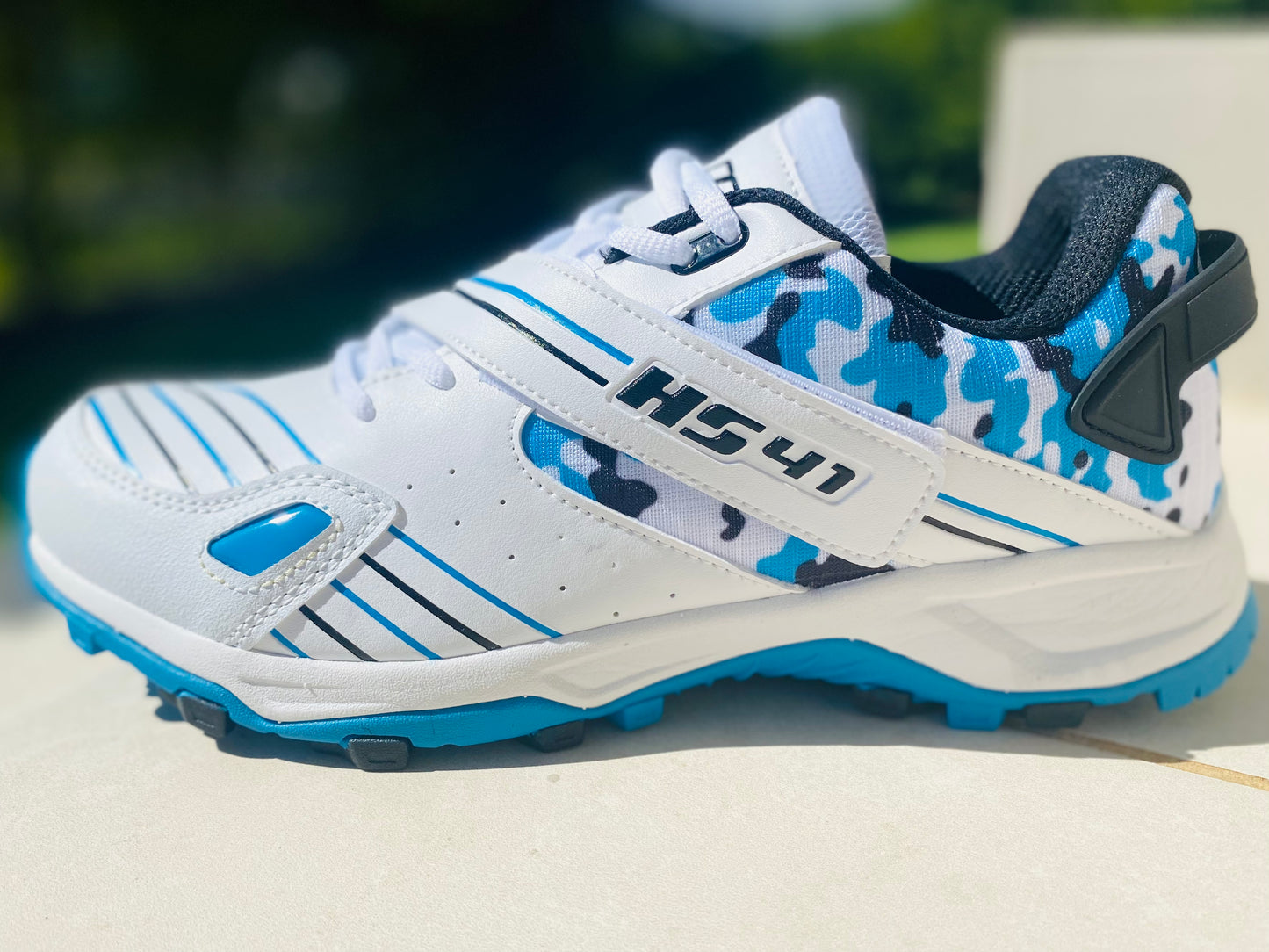 HS 41 Cricket Shoes Blue