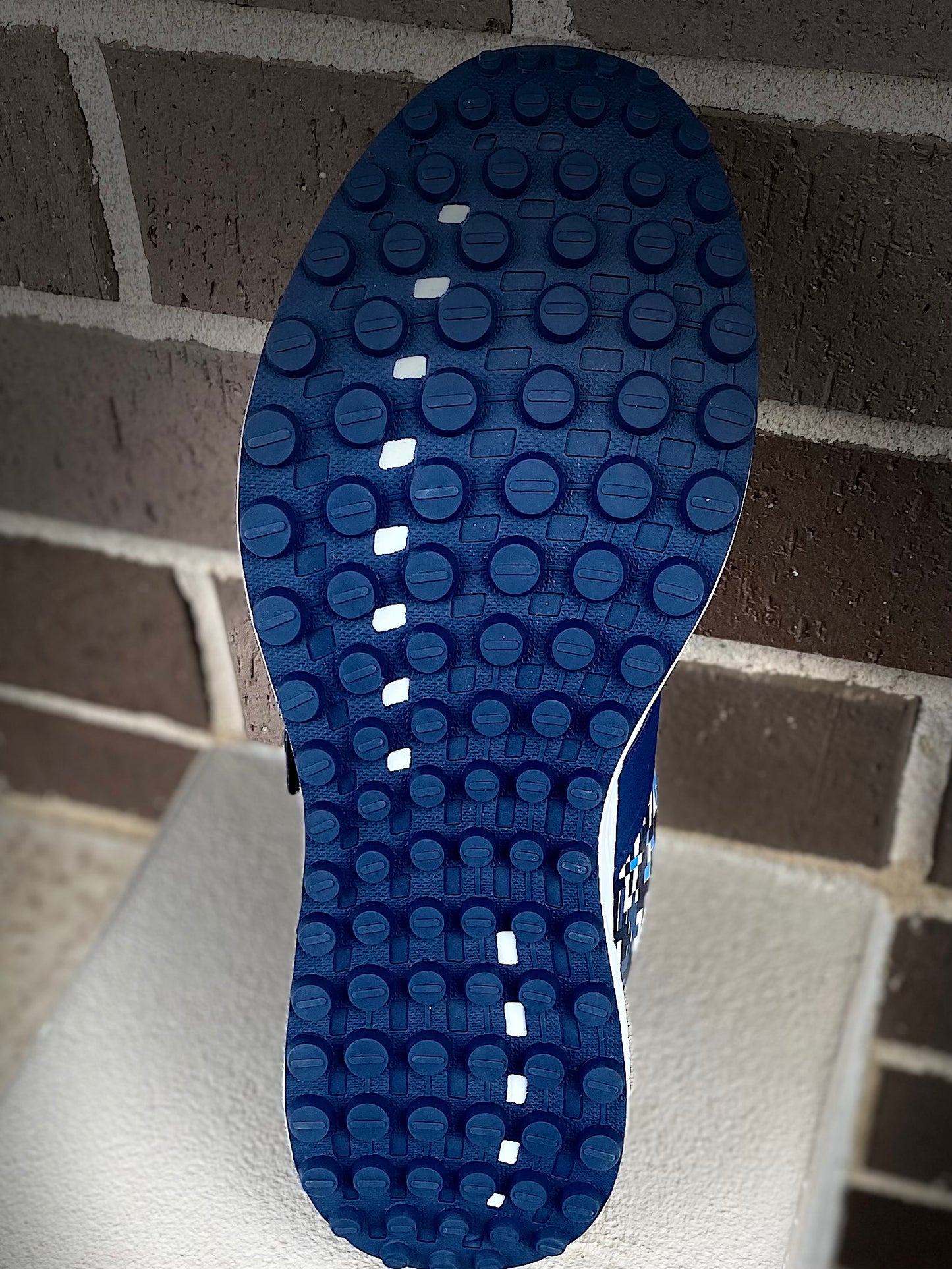 Camo Cricket Shoes Blue